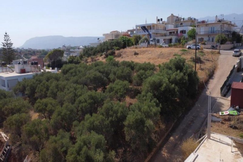 Agioi Apostoli Kreta, Agioi Apostoli: Grundstück mit Meerblick in der Nähe des Stadtzentrums zu verkaufen Grundstück kaufen